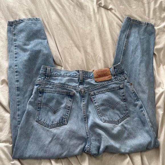 Vintage levis 550 made in usa relaxed fit tapered jeans - Picture 1 of 6